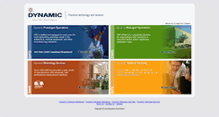 Desktop Screenshot of dynamicinc.com